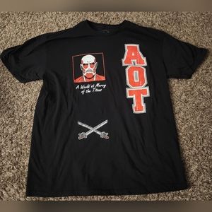 Attack on Titan Crunchyroll Colossal Titan Cotton Shirt XL